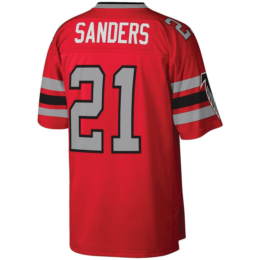 Atlanta Falcons Deion Sanders Mitchell & Ness Legacy Replica Jersey - Red