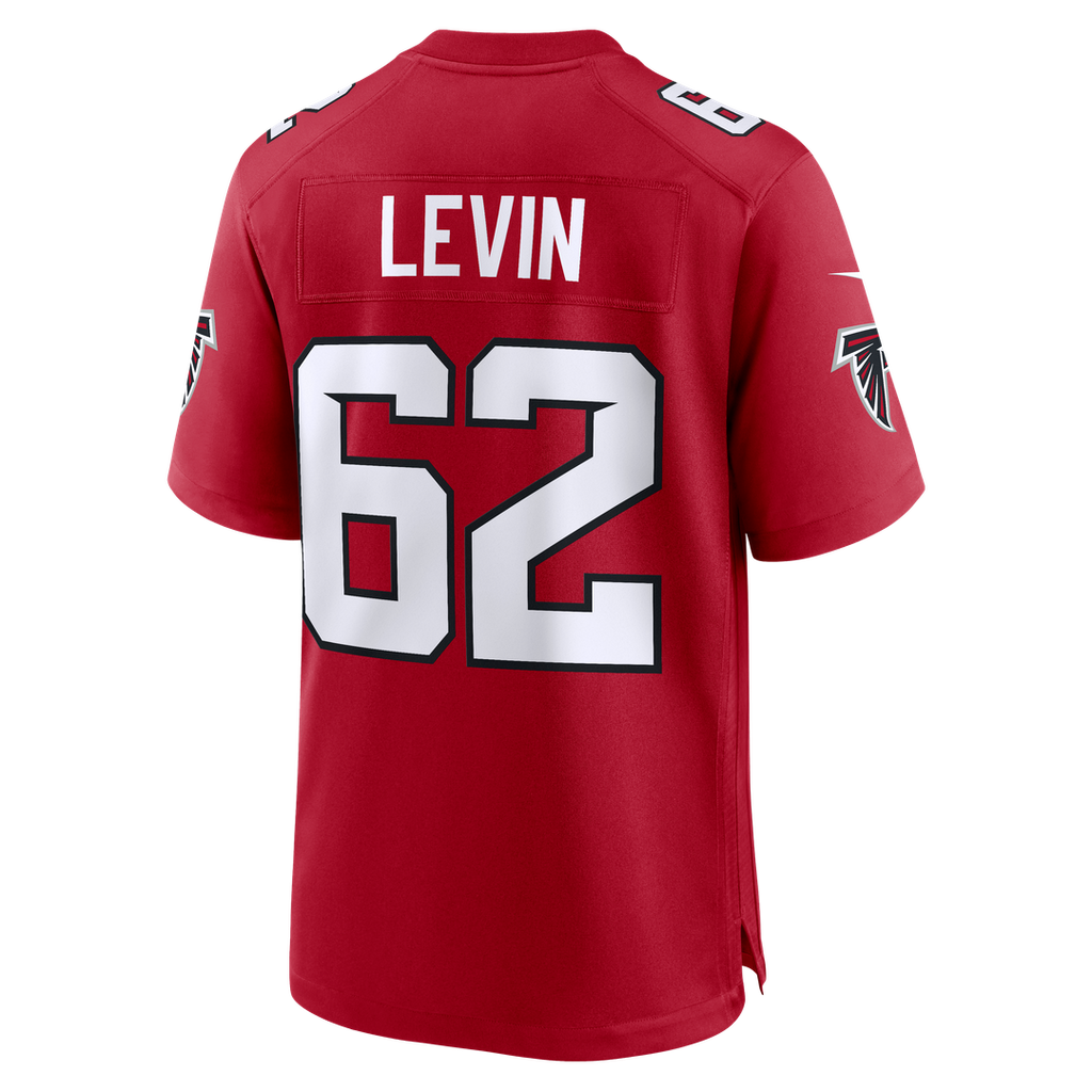 Atlanta Falcons Corey Levin Nike Team Game Jersey - Red