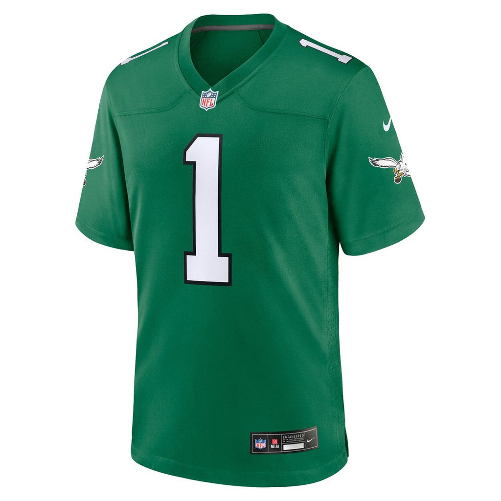 Philadelphia Eagles Jalen Hurts Nike Alternate Game Player Jersey - Kelly Green