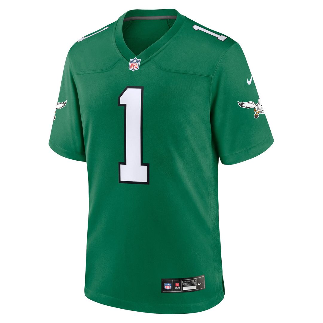 Philadelphia Eagles Jalen Hurts Nike Alternate Game Player Jersey - Kelly Green