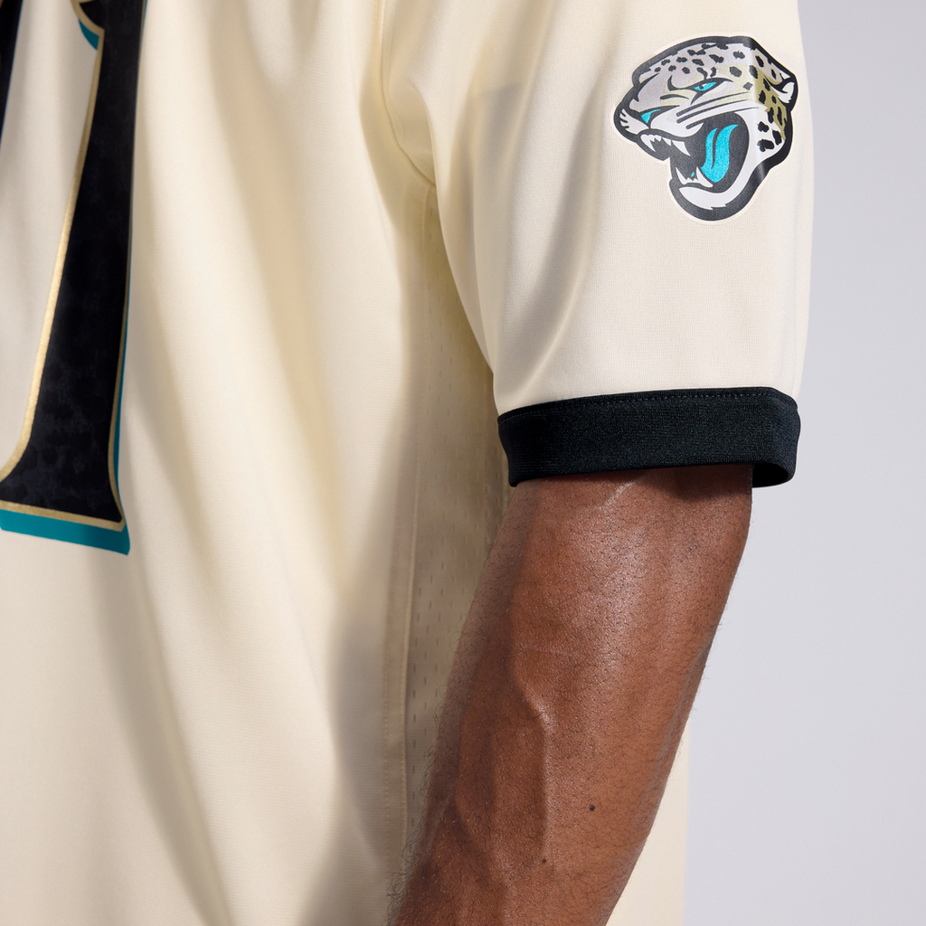 Jacksonville Jaguars Josh Hines-Allen Nike 2026 Rivalries Collection Game Jersey - Natural