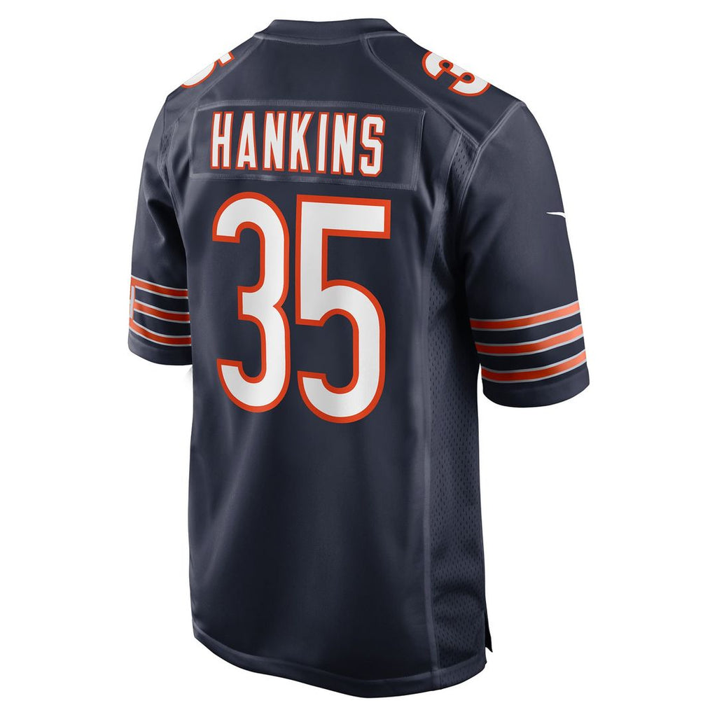 Chicago Bears Deion Hankins Nike Team Game Jersey - Navy