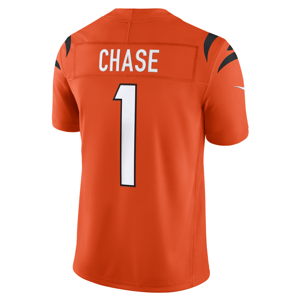 Cincinnati Bengals Ja'Marr Chase Nike Vapor F.U.S.E. Stitched Limited Jersey - White