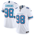 Tennessee Titans Jeffery Simmons Nike Vapor F.U.S.E. Stitched Limited Jersey - White