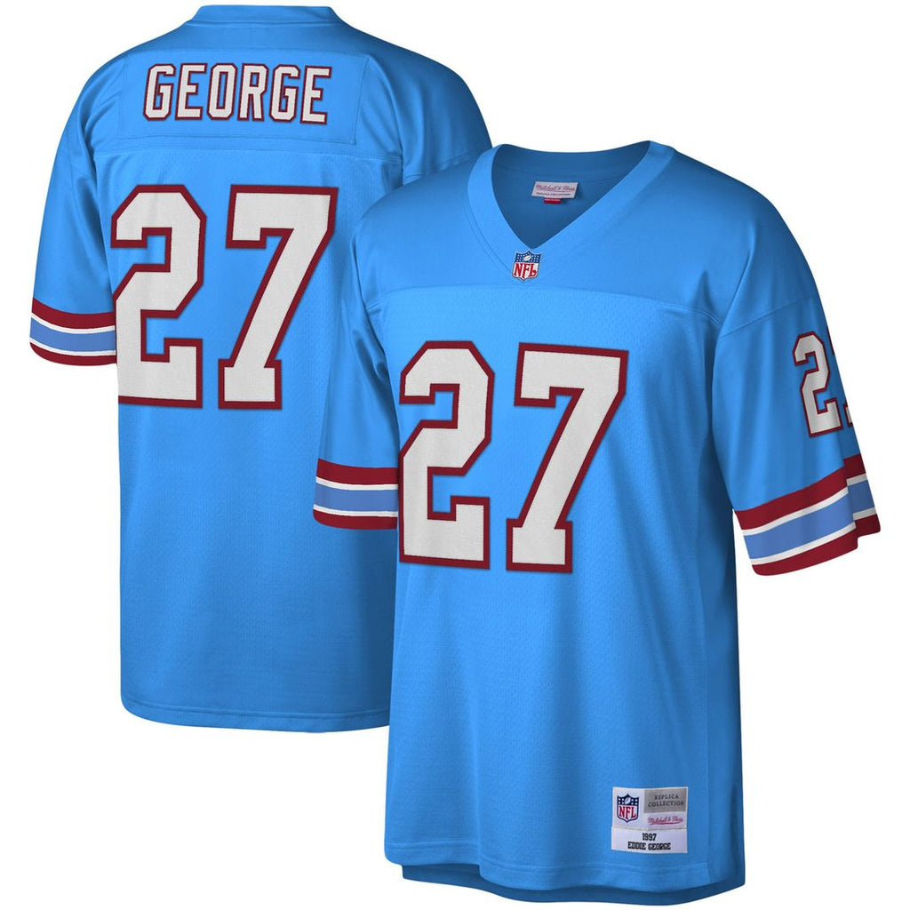 Houston Oilers Eddie George Mitchell & Ness Legacy Replica Jersey - White