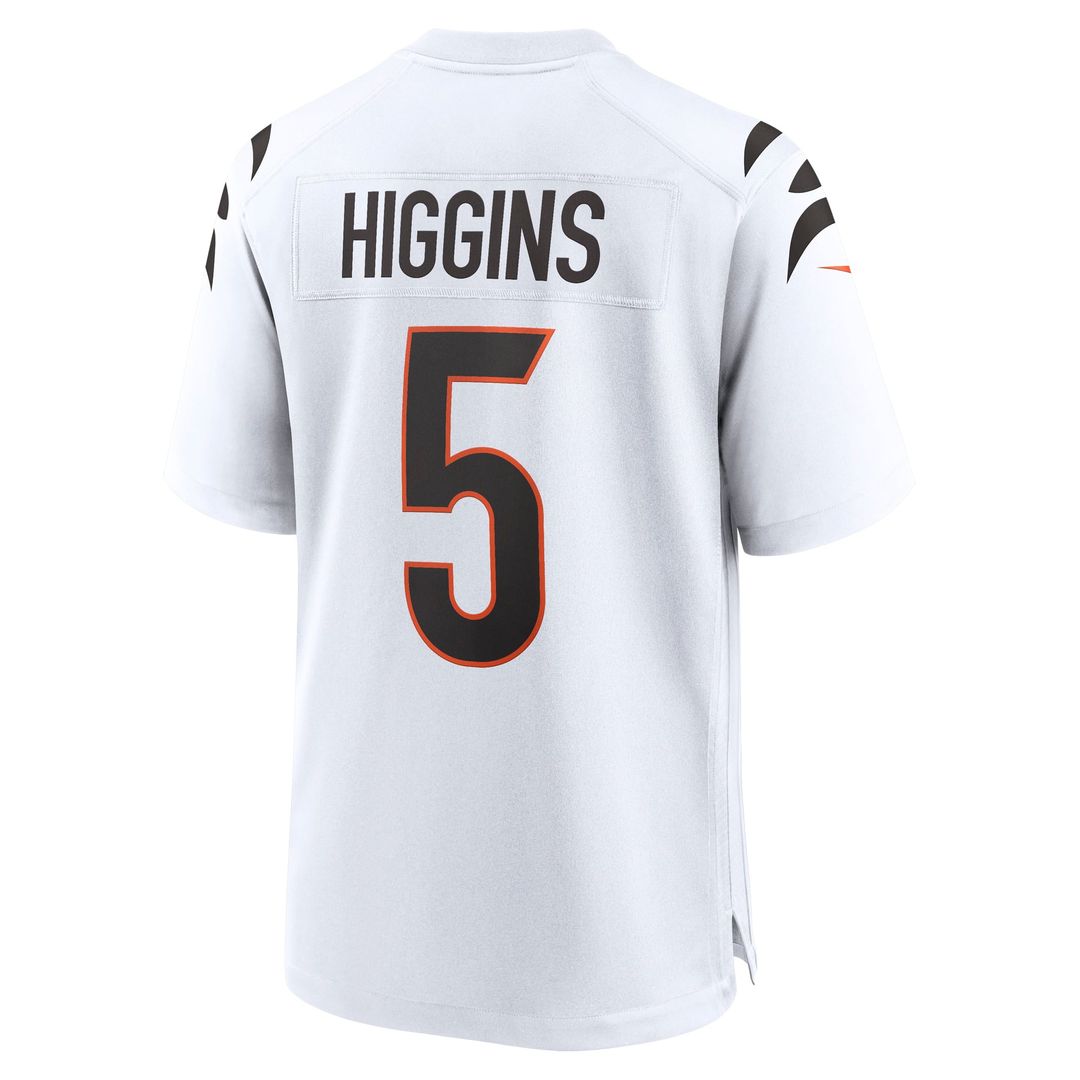 Cincinnati Bengals Tee Higgins Nike Game Jersey - White