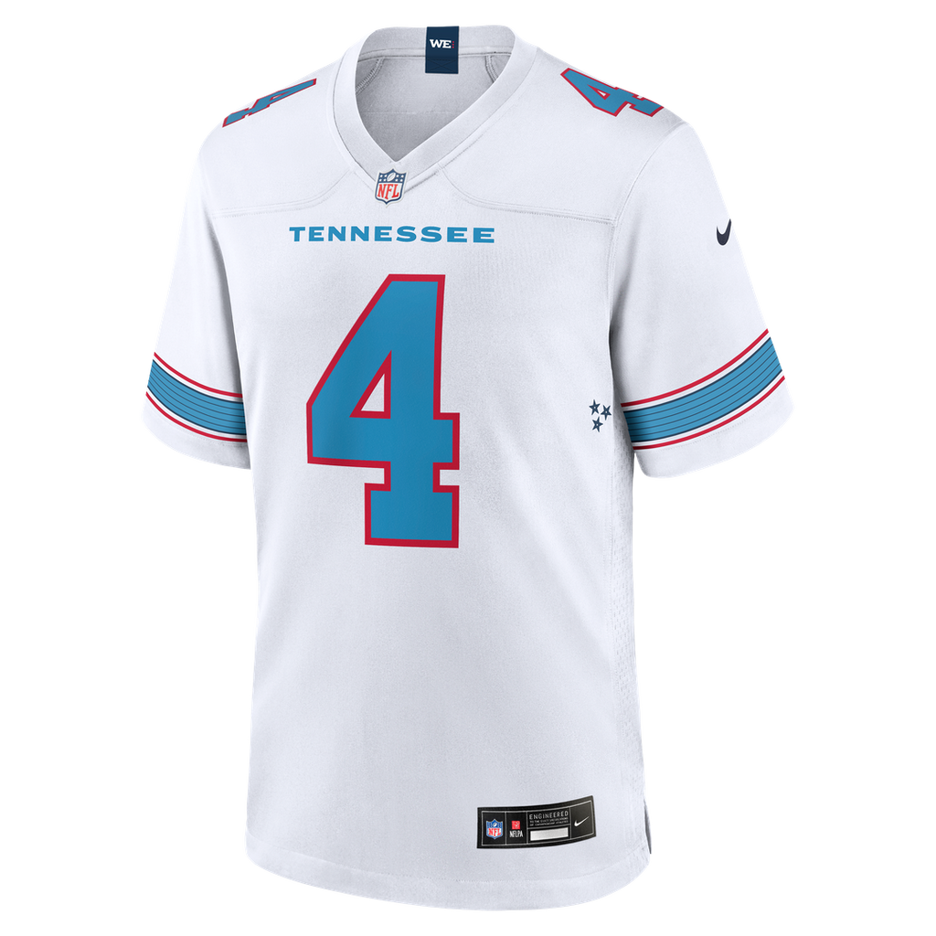 Tennessee Titans Wan'Dale Robinson Nike Game Jersey - White