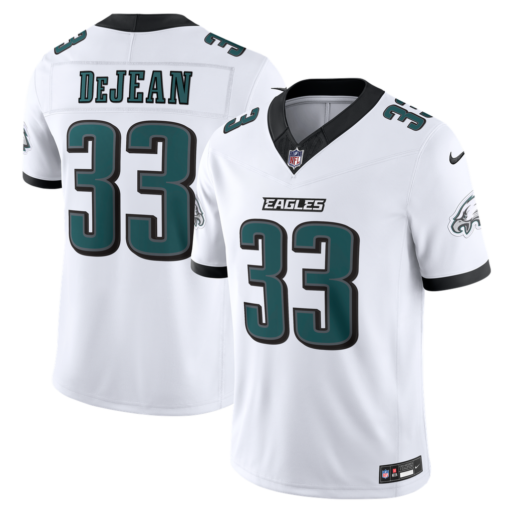 Philadelphia Eagles Cooper DeJean Nike Alternate Vapor F.U.S.E. Stitched Limited Jersey - Kelly Green