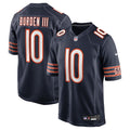 Chicago Bears Luther Burden III Nike Team Game Jersey - Navy