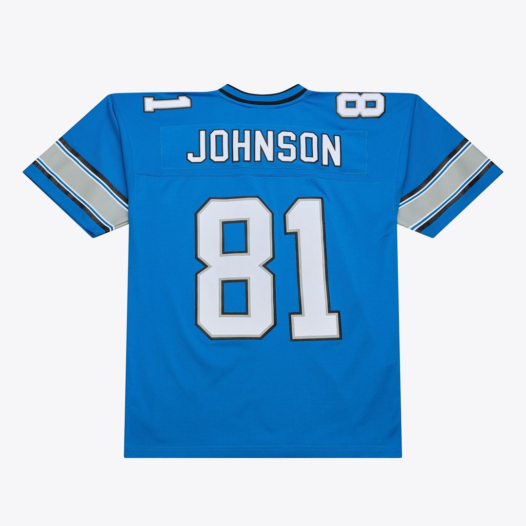 Detroit Lions Calvin Johnson Mitchell & Ness 2007 Legacy Replica Jersey - Blue
