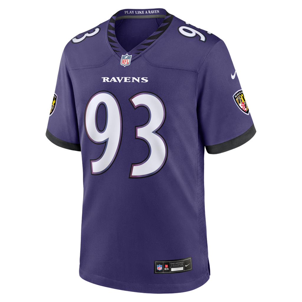 Baltimore Ravens Calais Campbell Nike Team Game Jersey - Purple