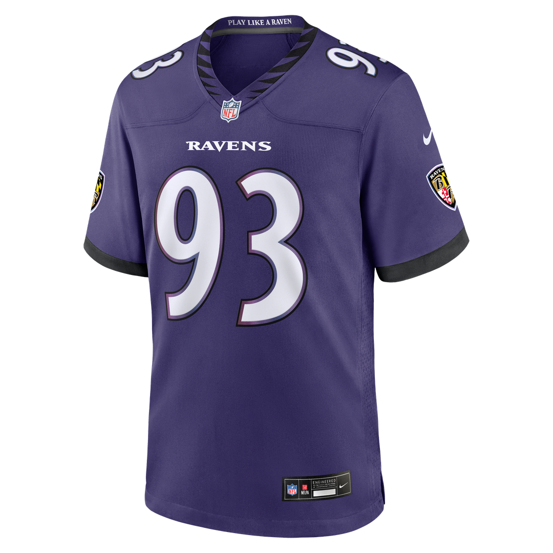 Baltimore Ravens Calais Campbell Nike Team Game Jersey - Purple