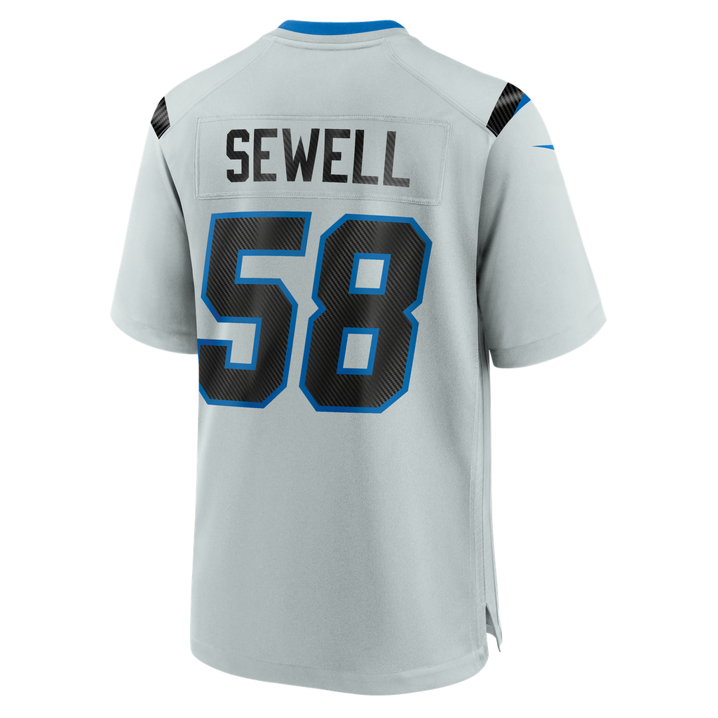 Detroit Lions Penei Sewell Nike 2026 Rivalries Collection Game Jersey - Silver