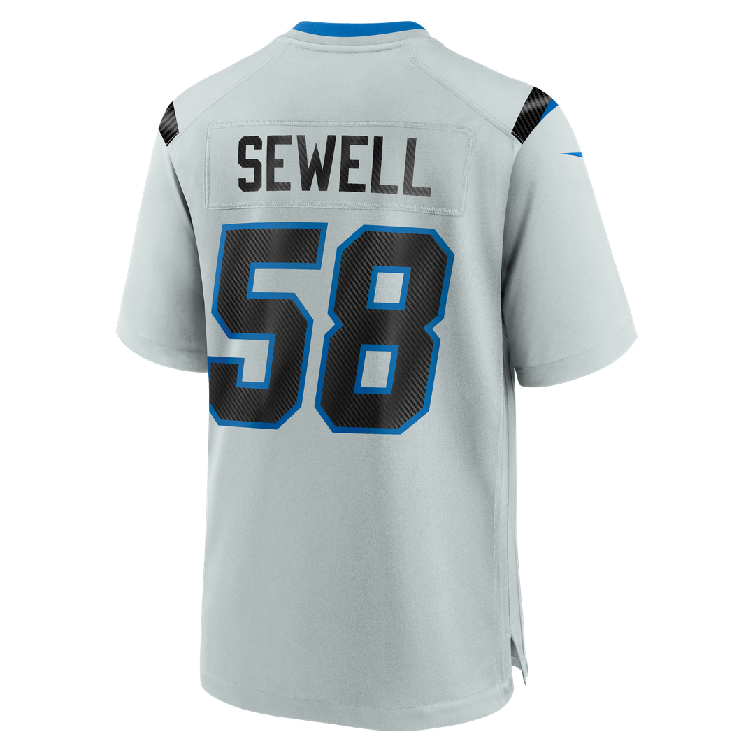Detroit Lions Penei Sewell Nike 2026 Rivalries Collection Game Jersey - Silver
