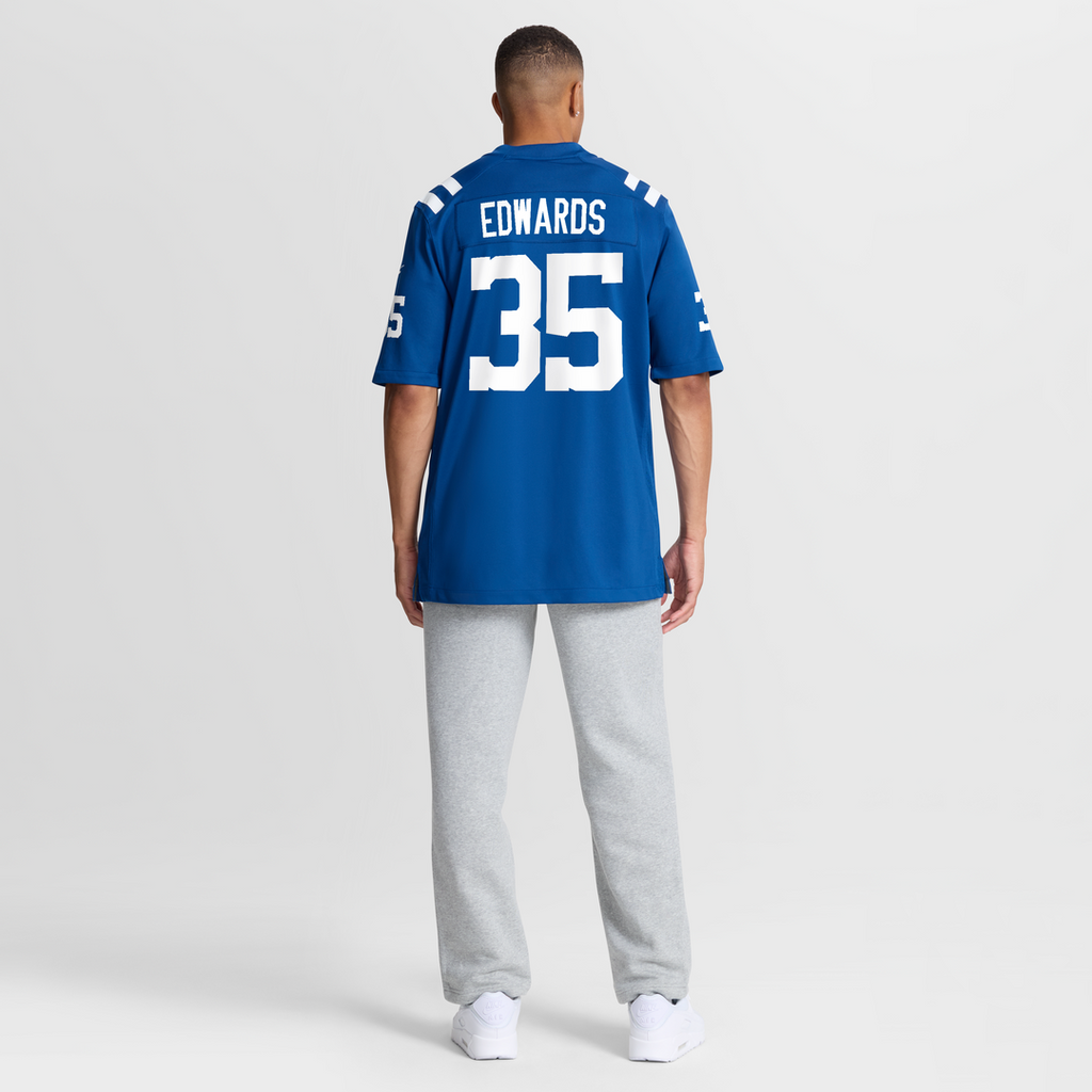 Indianapolis Colts Johnathan Edwards Nike Team Game Jersey - Royal