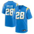 Los Angeles Chargers Isaiah Spiller Nike Game Jersey - Powder Blue