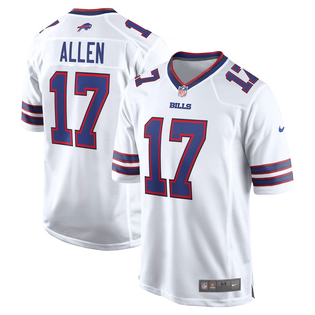 Buffalo Bills Josh Allen Nike Alternate Game Jersey - Red