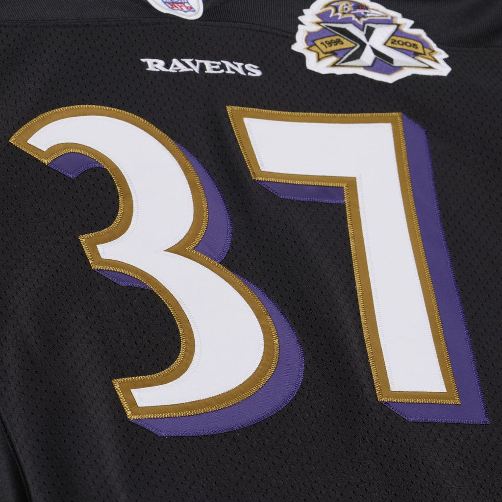 Baltimore Ravens Deion Sanders Mitchell & Ness 2005 Authentic Throwback Jersey - Black
