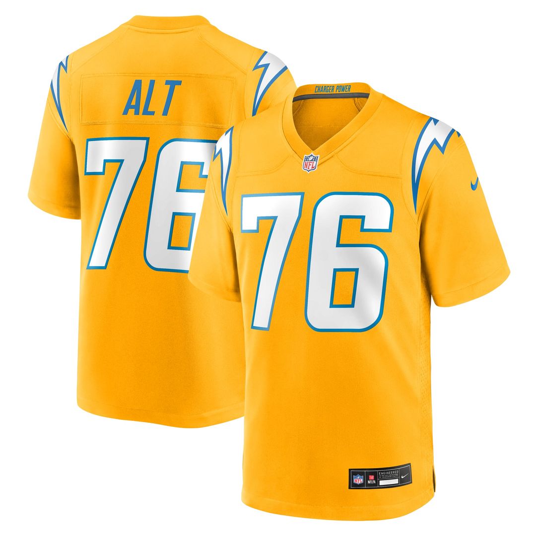 Los Angeles Chargers Joe Alt Nike Alternate Super Chargers Game Player Jersey - Navy