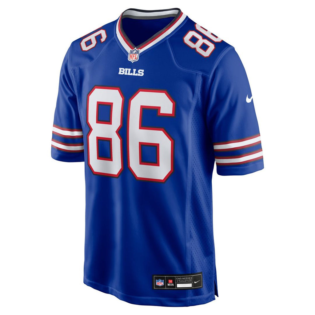 Buffalo Bills Dalton Kincaid Nike Nickel City Game Jersey - Gray