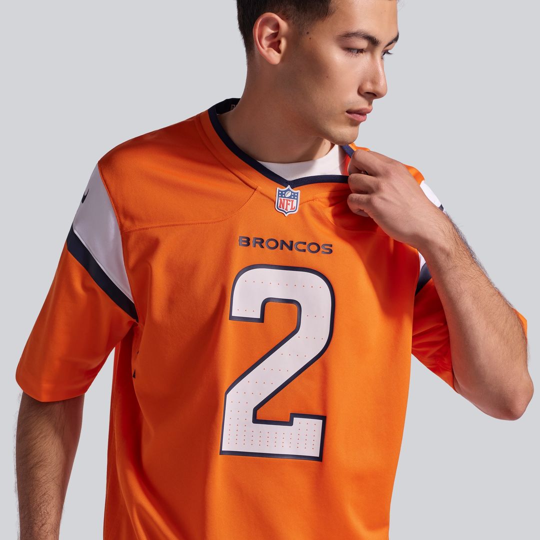 Denver Broncos Patrick Surtain II Nike Team Game Jersey - Orange