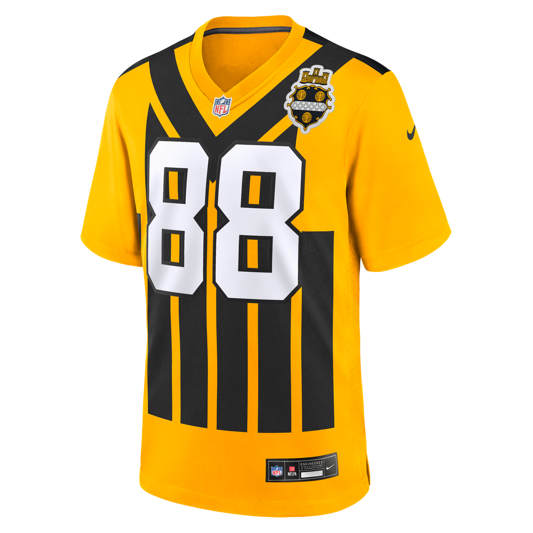 Pittsburgh Steelers Pat Freiermuth Nike Alternate 1933 Throwback Game Jersey - Gold