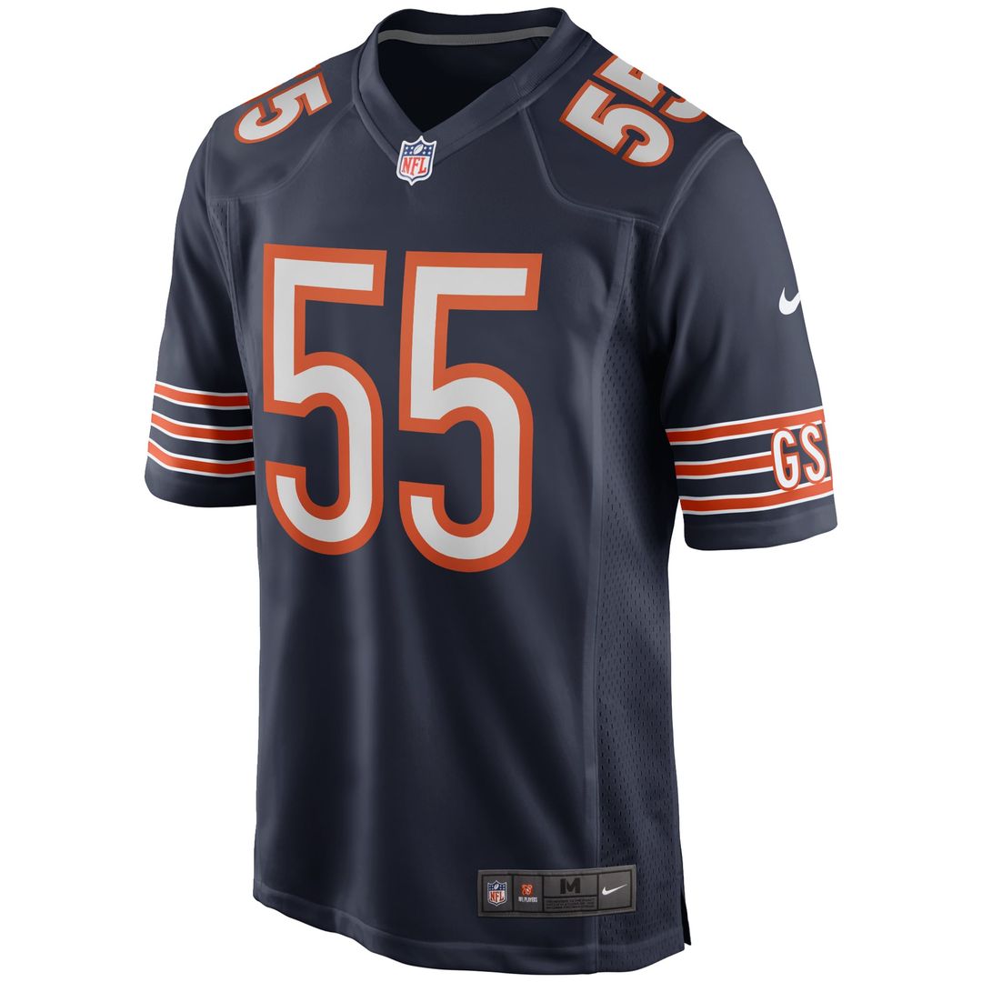 Chicago Bears Lance Briggs Nike Game Retired Player Jersey - Navy