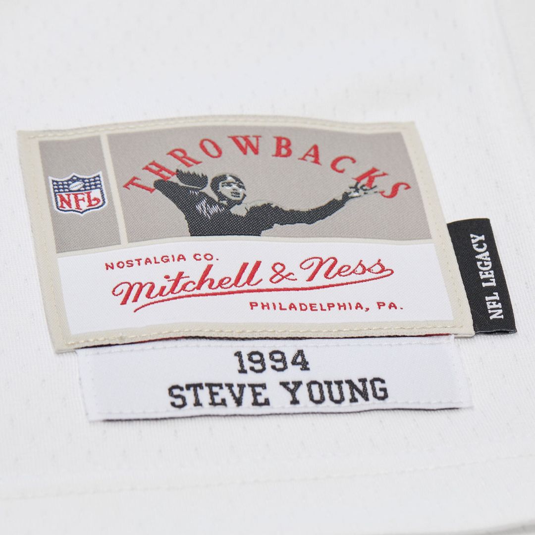 San Francisco 49ers Steve Young Mitchell & Ness 1994 Legacy Replica Jersey - White