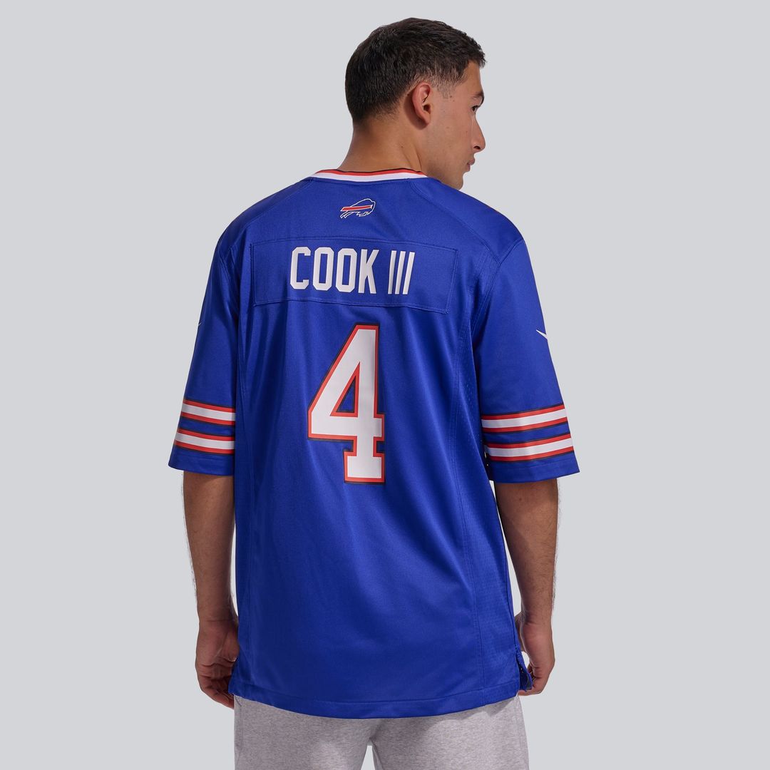 Buffalo Bills James Cook III Nike Team Game Jersey - Royal