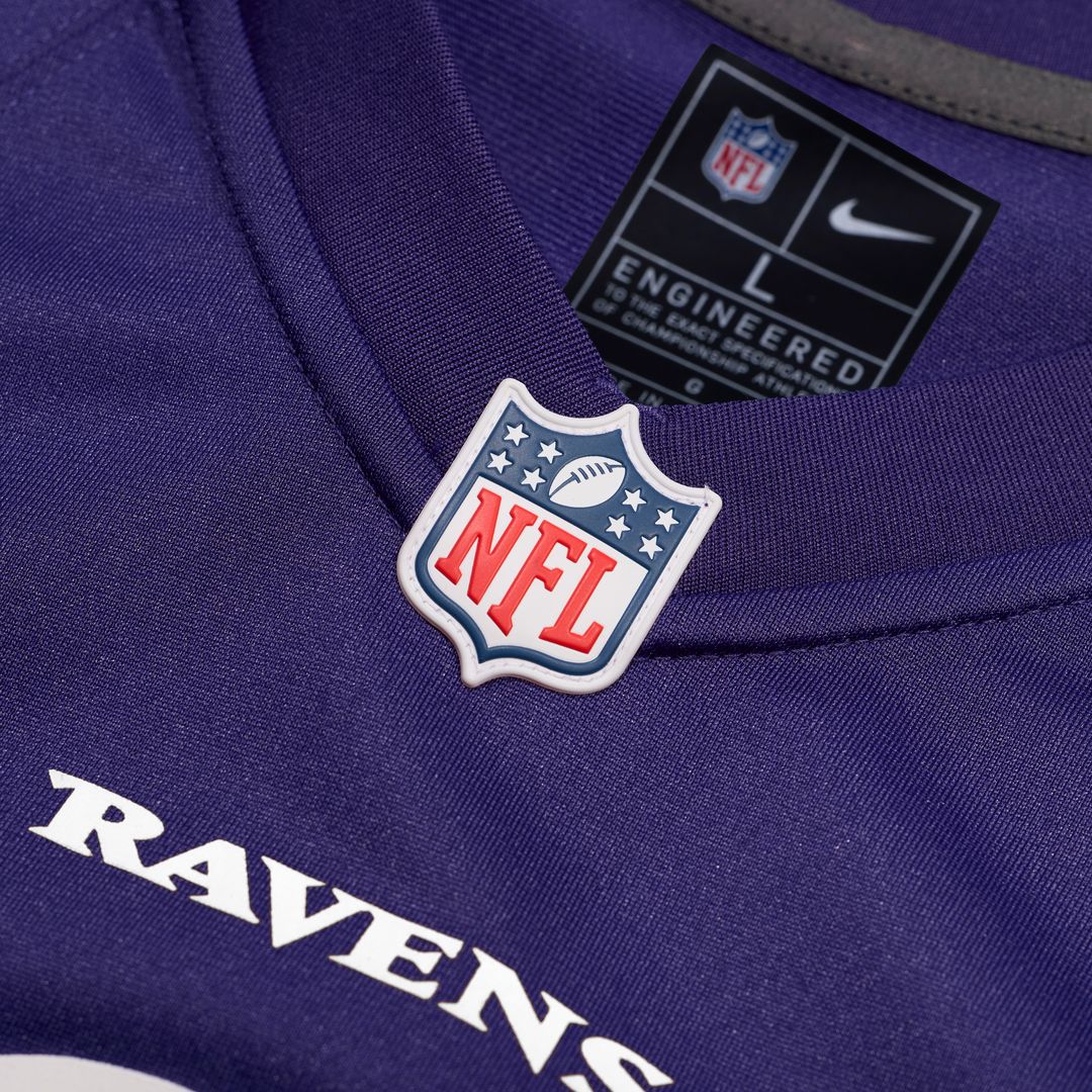 Baltimore Ravens Zay Flowers Nike Game Jersey - Purple