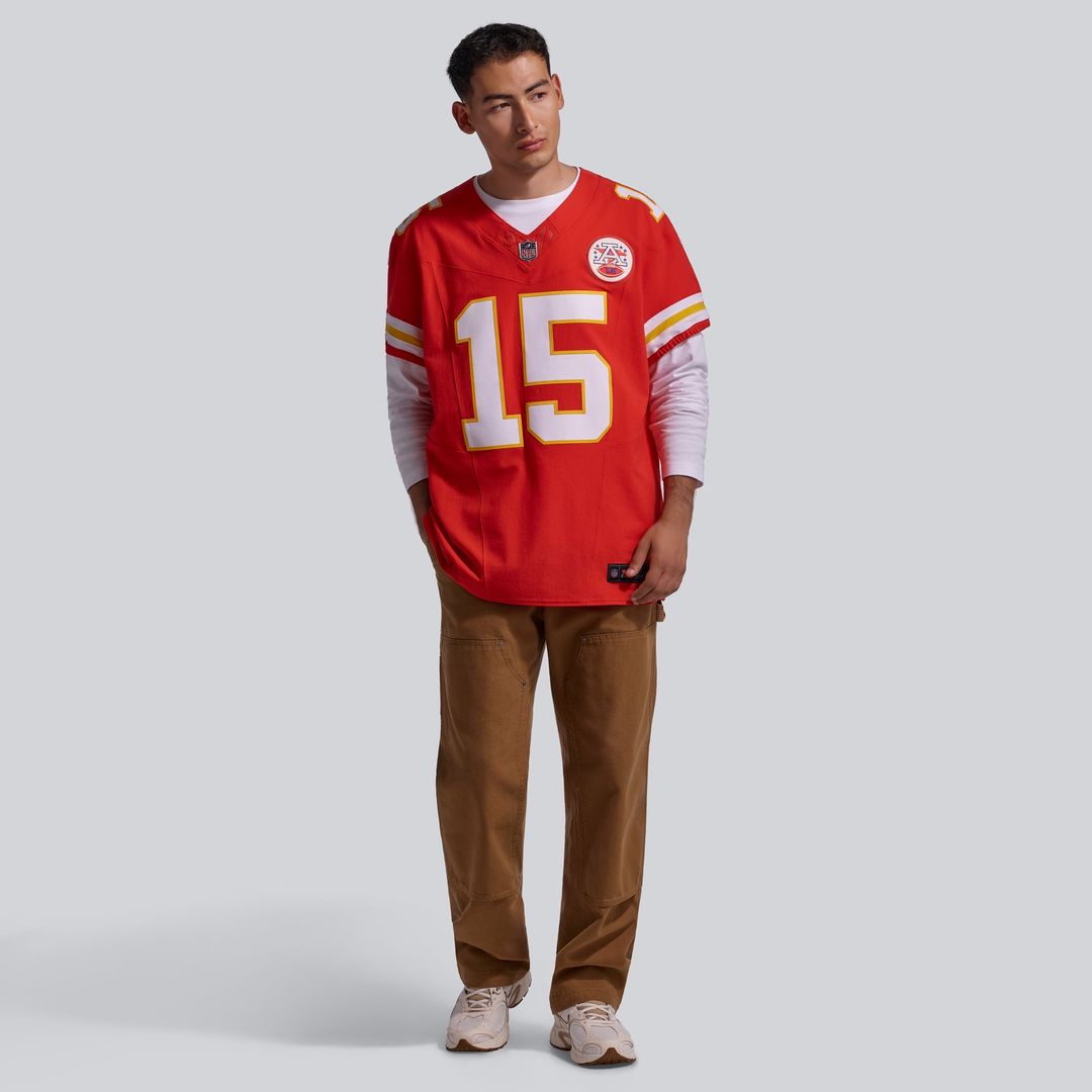 Kansas City Chiefs Patrick Mahomes Nike Team Vapor F.U.S.E. Elite Jersey - Red
