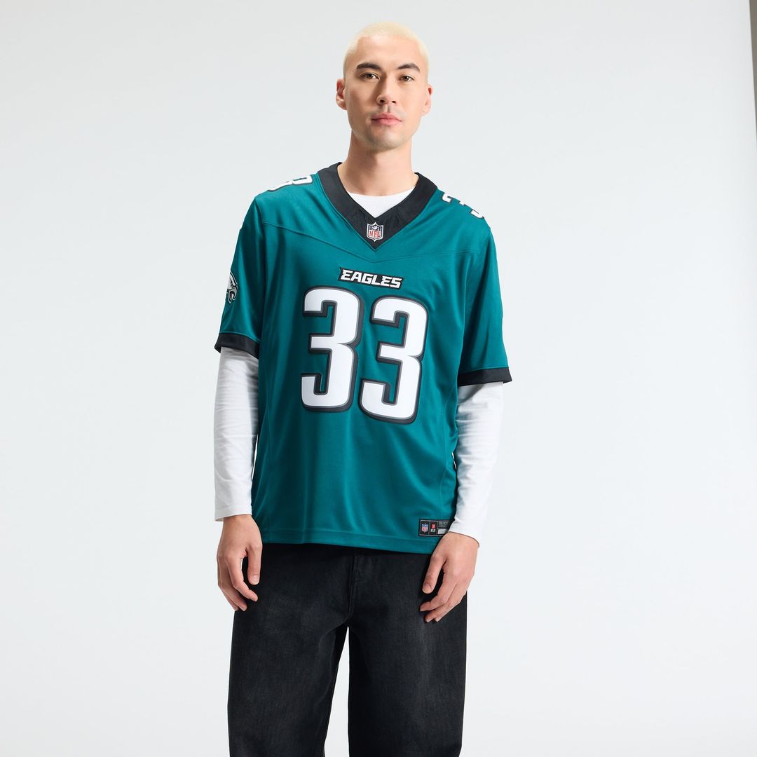 Philadelphia Eagles Cooper DeJean Nike Team Vapor F.U.S.E. Stitched Limited Jersey - Midnight Green