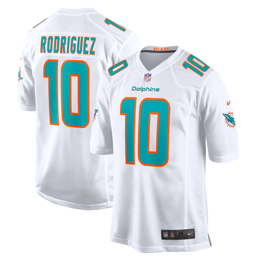 Miami Dolphins Jacob Rodriguez Nike Alternate Game Jersey - Aqua
