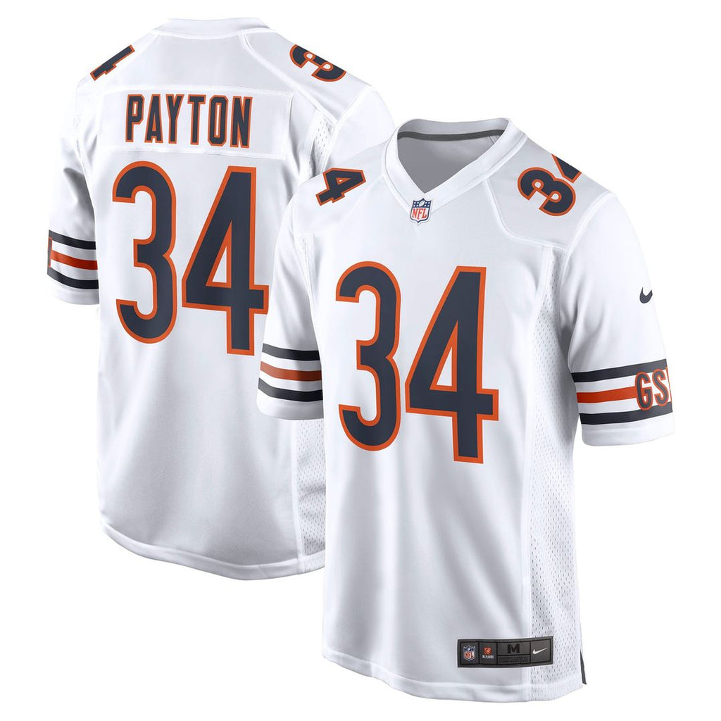 Chicago Bears Walter Payton Nike Retired Player Away Game Jersey - White