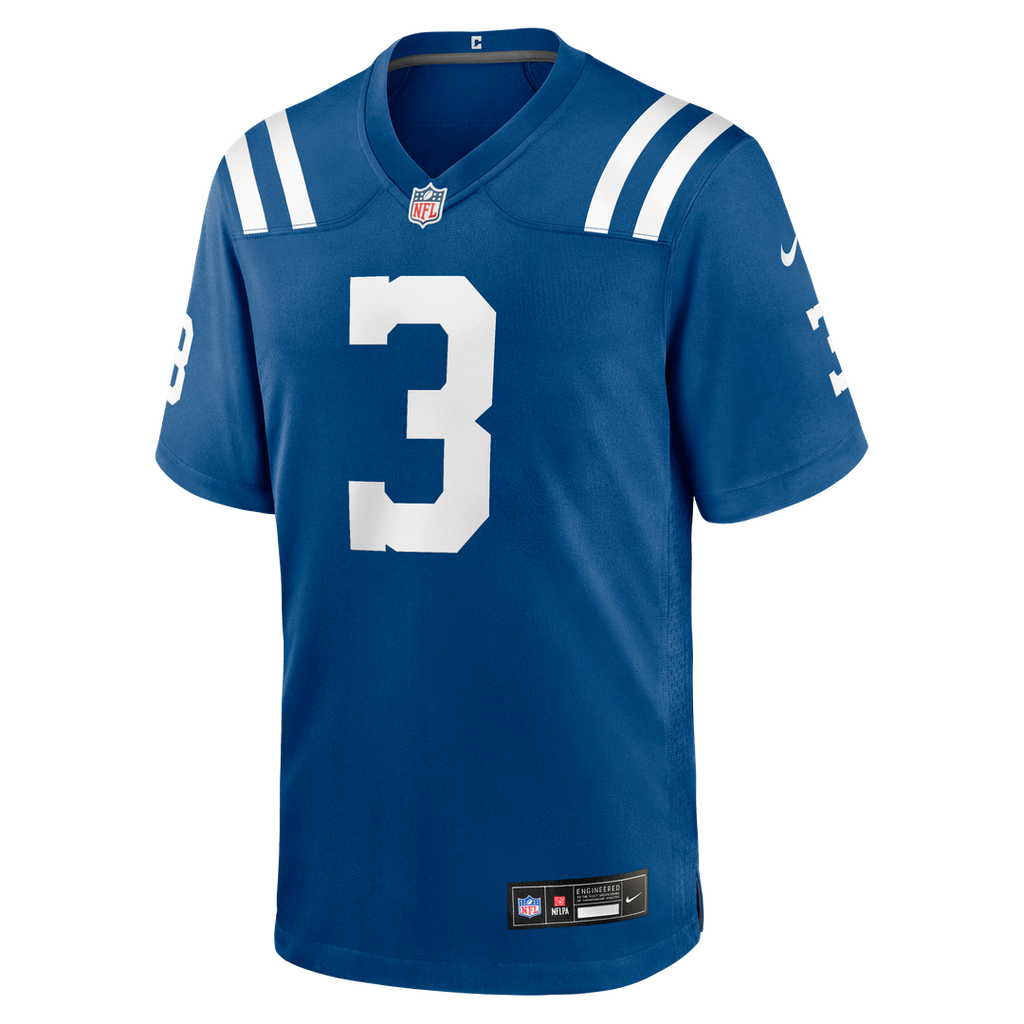 Indianapolis Colts Spencer Shrader Nike Team Game Jersey - Royal