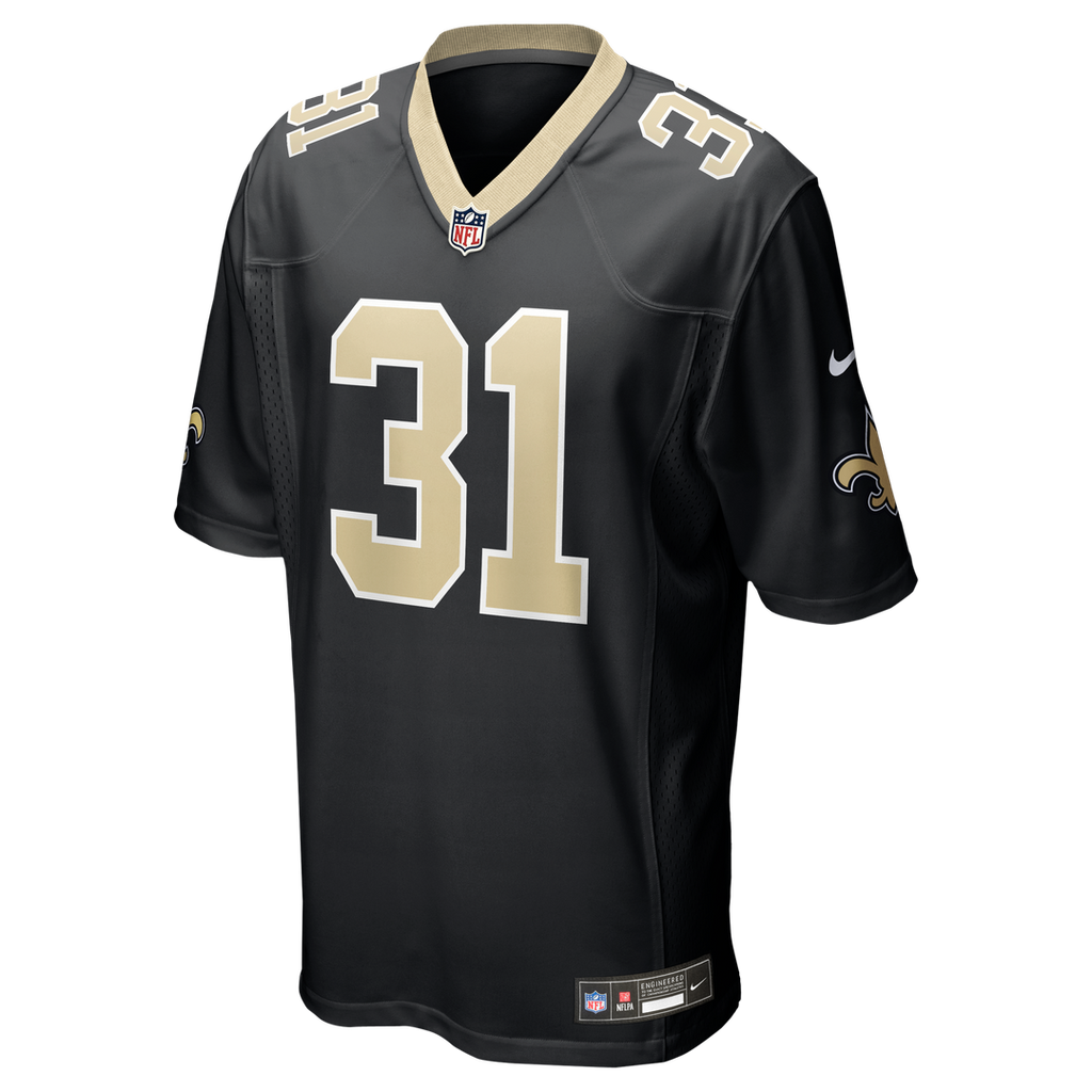 New Orleans Saints Jordan Howden Nike Team Game Jersey - Black