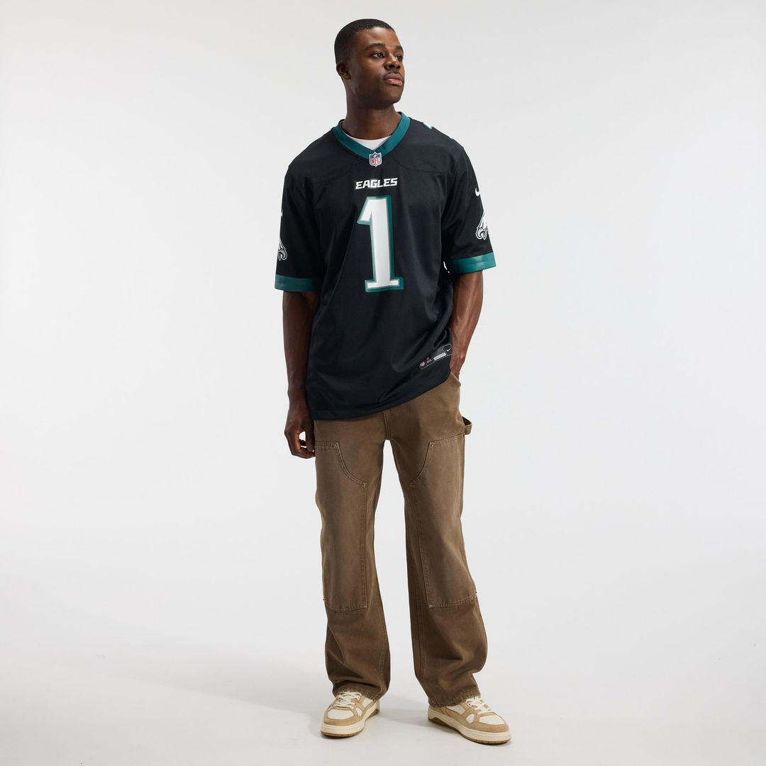 Philadelphia Eagles Jalen Hurts Nike Alternate Game Jersey - Black