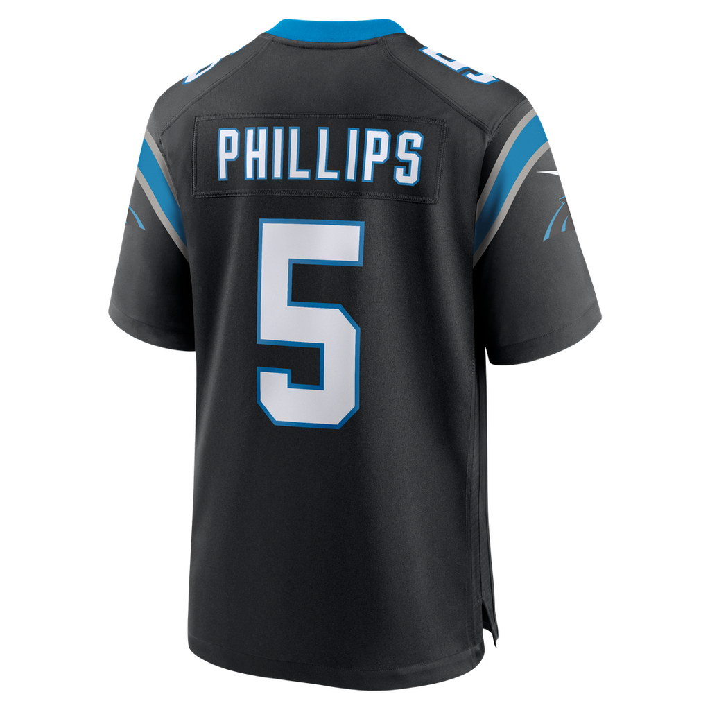 Carolina Panthers Jaelan Phillips Nike Game Jersey - Black