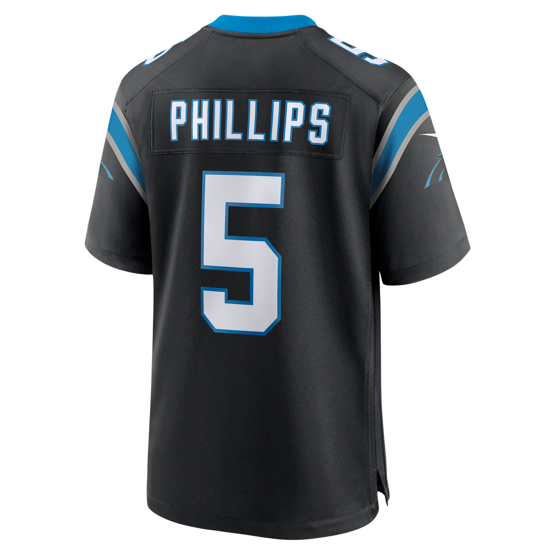 Carolina Panthers Jaelan Phillips Nike Game Jersey - Black