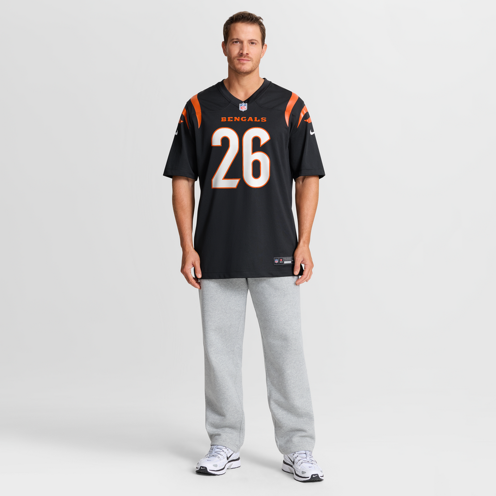 Cincinnati Bengals Ja'Sir Taylor Nike Team Game Jersey - Black