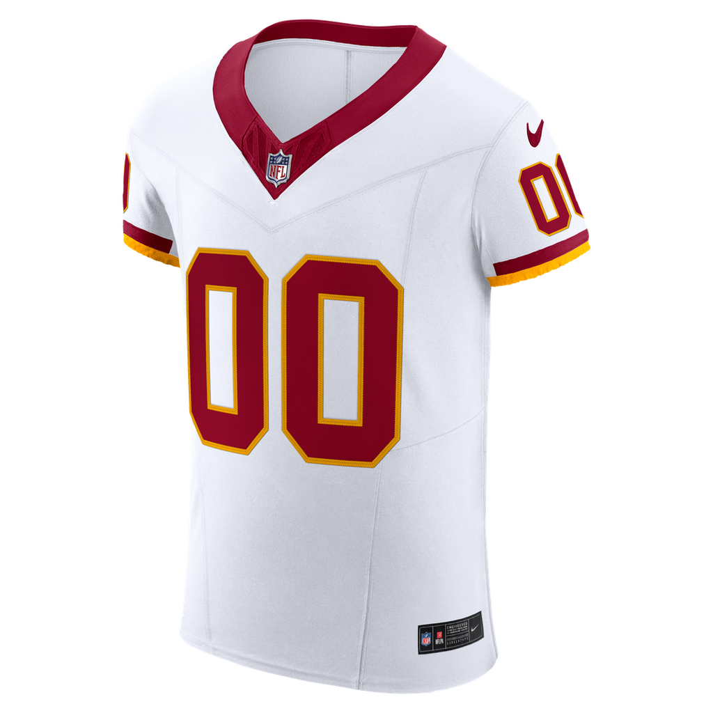 Washington Commanders Nike Vapor F.U.S.E. Elite Custom Jersey - White