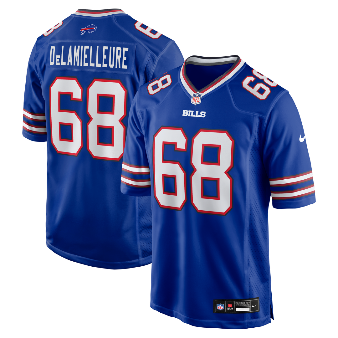 Buffalo Bills Joe DeLamielleure Nike Game Retired Player Jersey - Royal