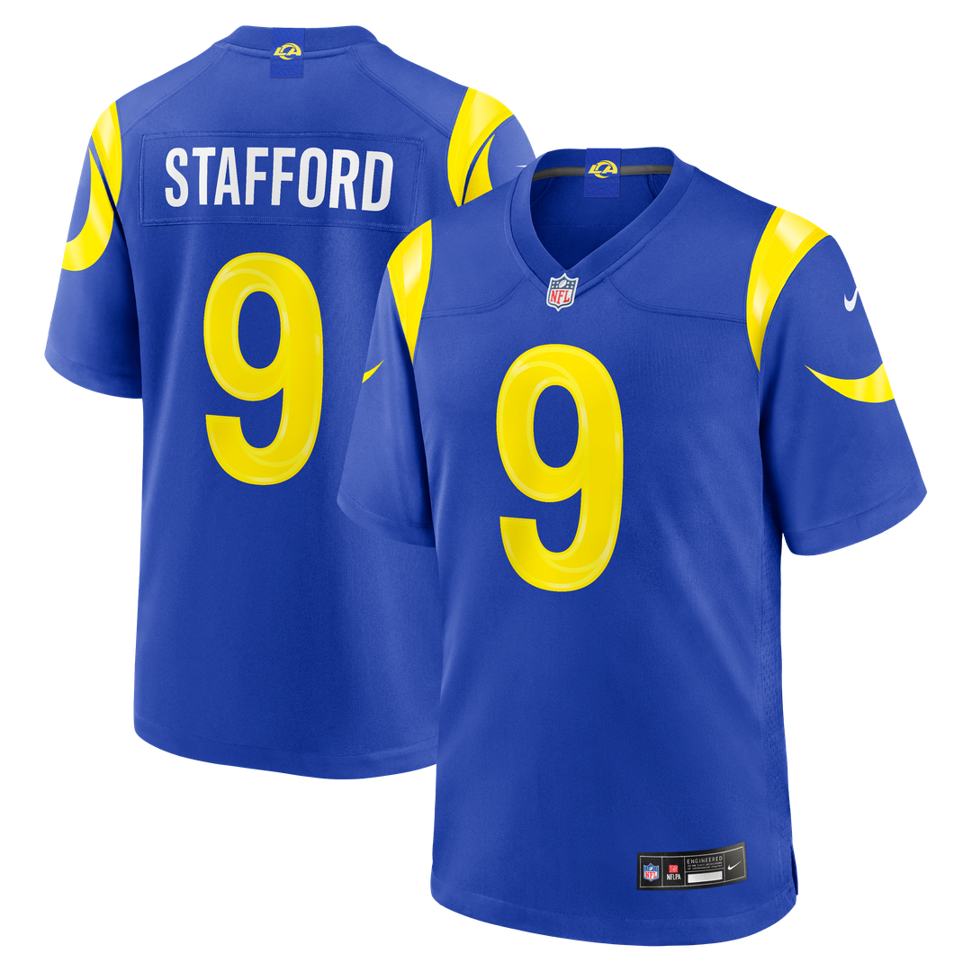 Los Angeles Rams Matthew Stafford Nike White Game Player Jersey - White