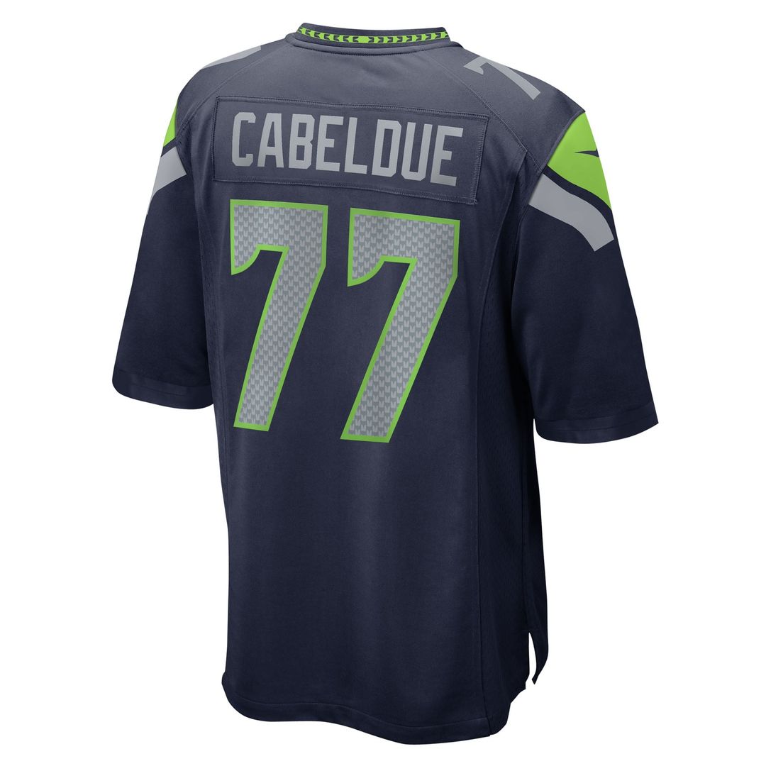 Seattle Seahawks Bryce Cabeldue Nike Team Game Jersey - College Navy