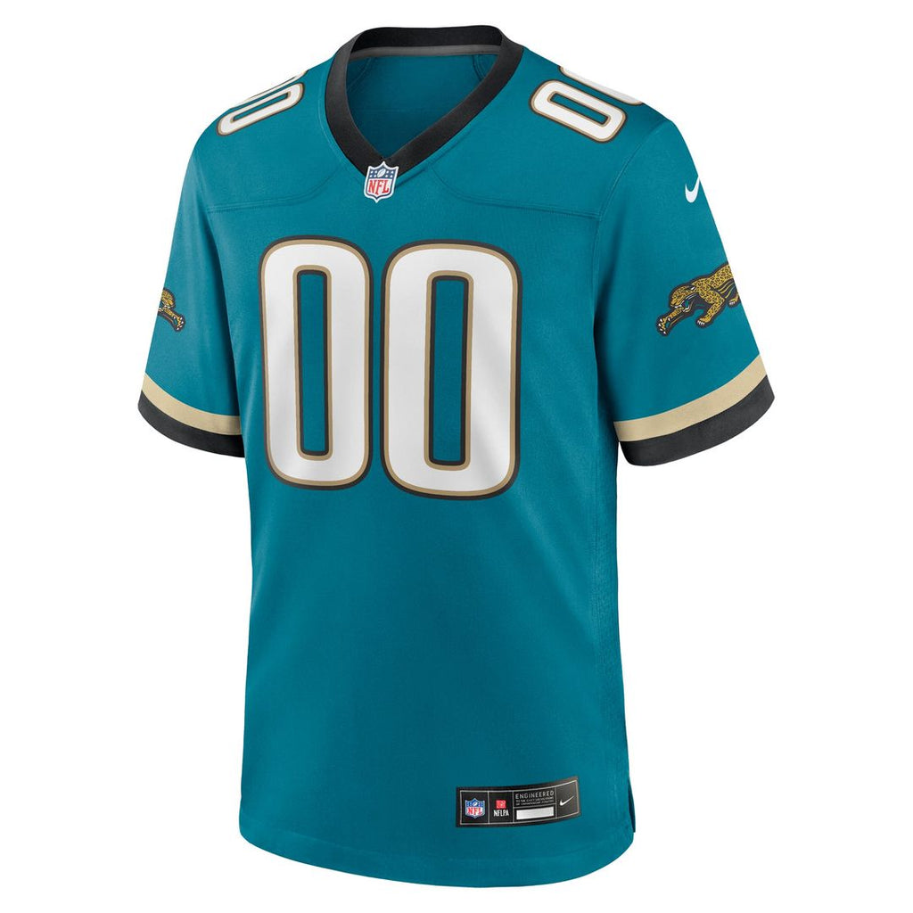 Jacksonville Jaguars Nike Prowler Throwback Custom Game Jersey - Teal