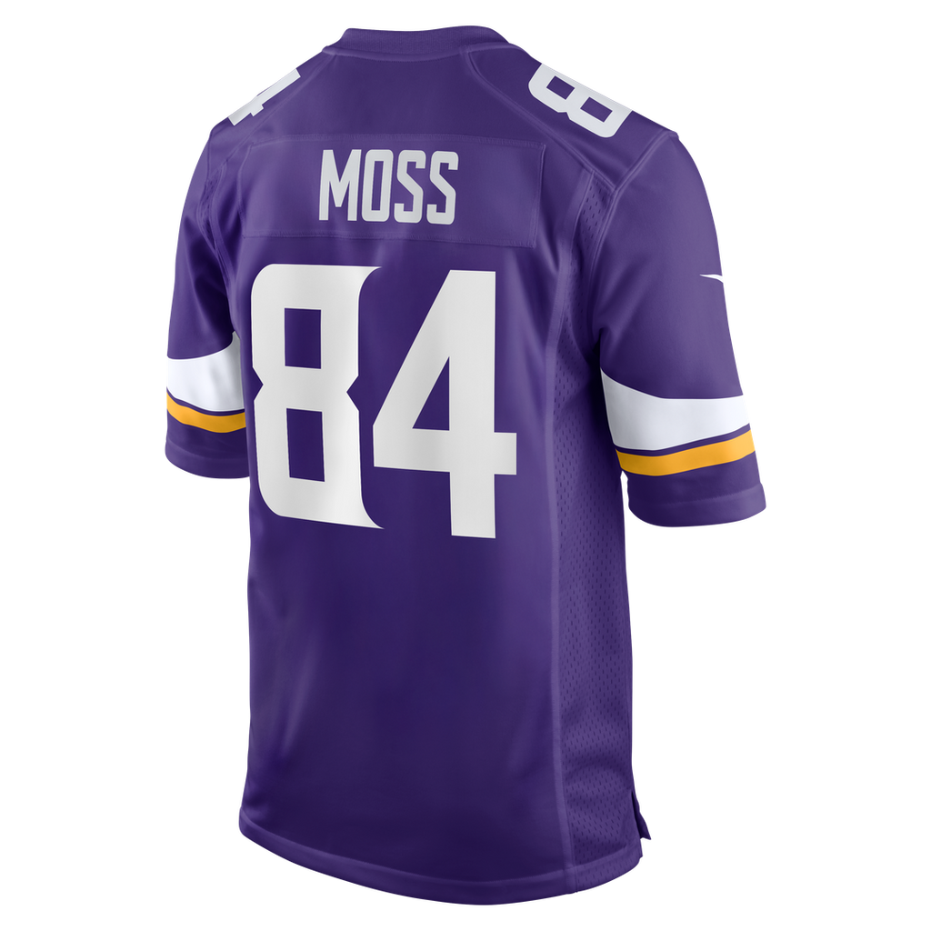 Minnesota Vikings Randy Moss Nike Game Retired Player Jersey - Purple