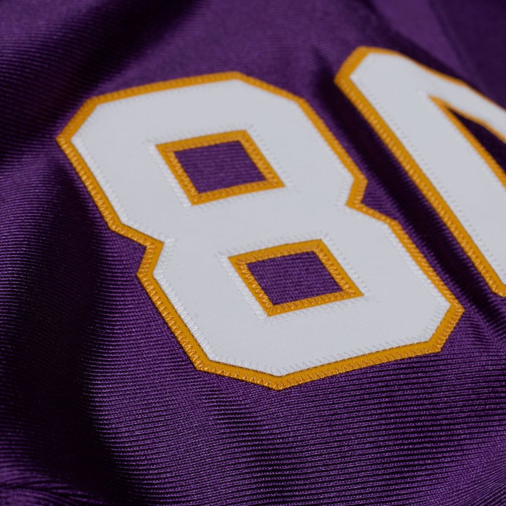 Minnesota Vikings Cris Carter Mitchell & Ness 2001 Authentic Throwback Jersey - Purple
