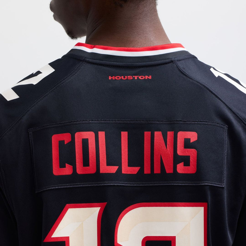 Houston Texans Nico Collins Nike Game Jersey - Navy