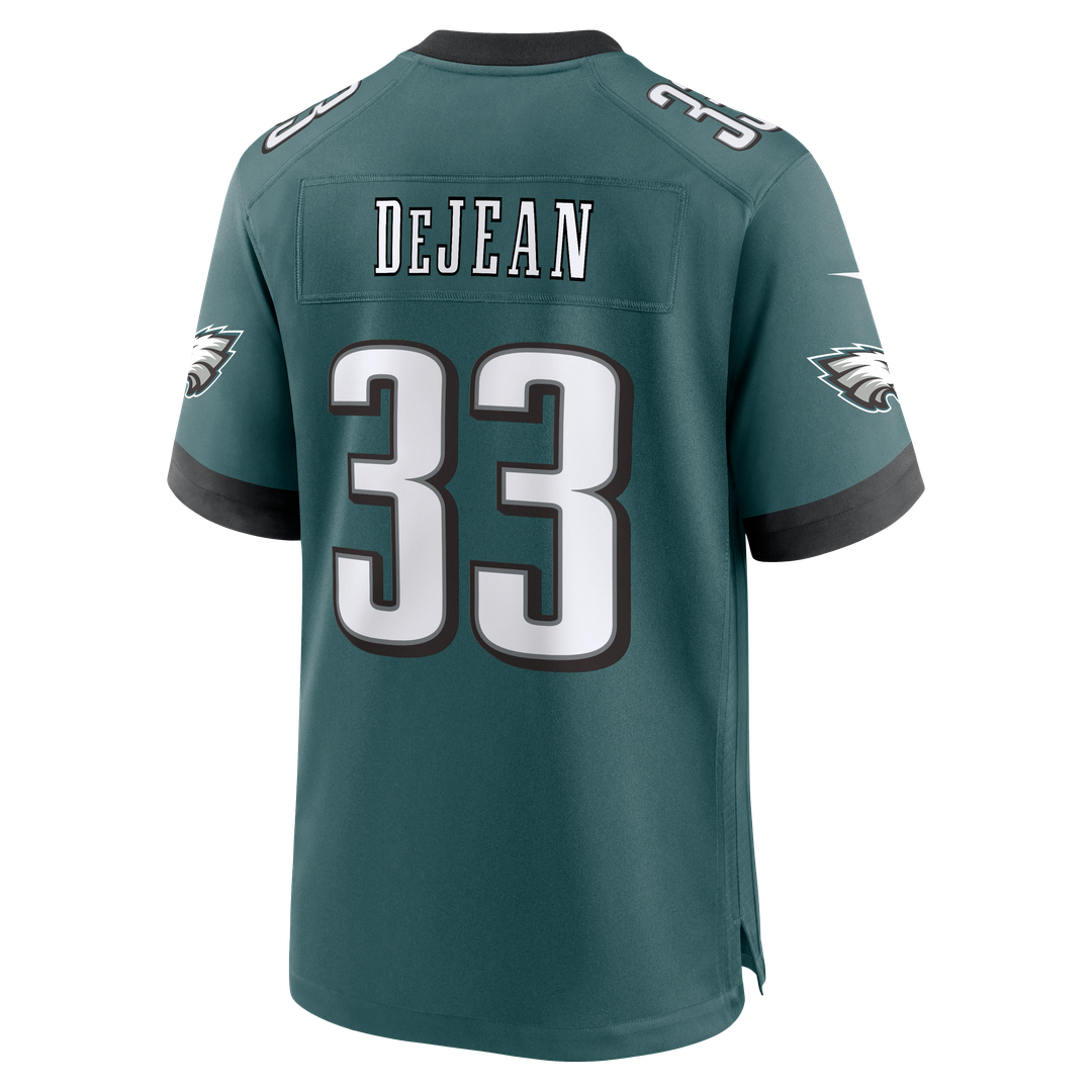 Philadelphia Eagles Cooper DeJean Nike Team Game Jersey - Midnight Green