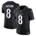 Baltimore Ravens Lamar Jackson Nike Alternate Alternate Vapor F.U.S.E. Stitched Limited Jersey - Black